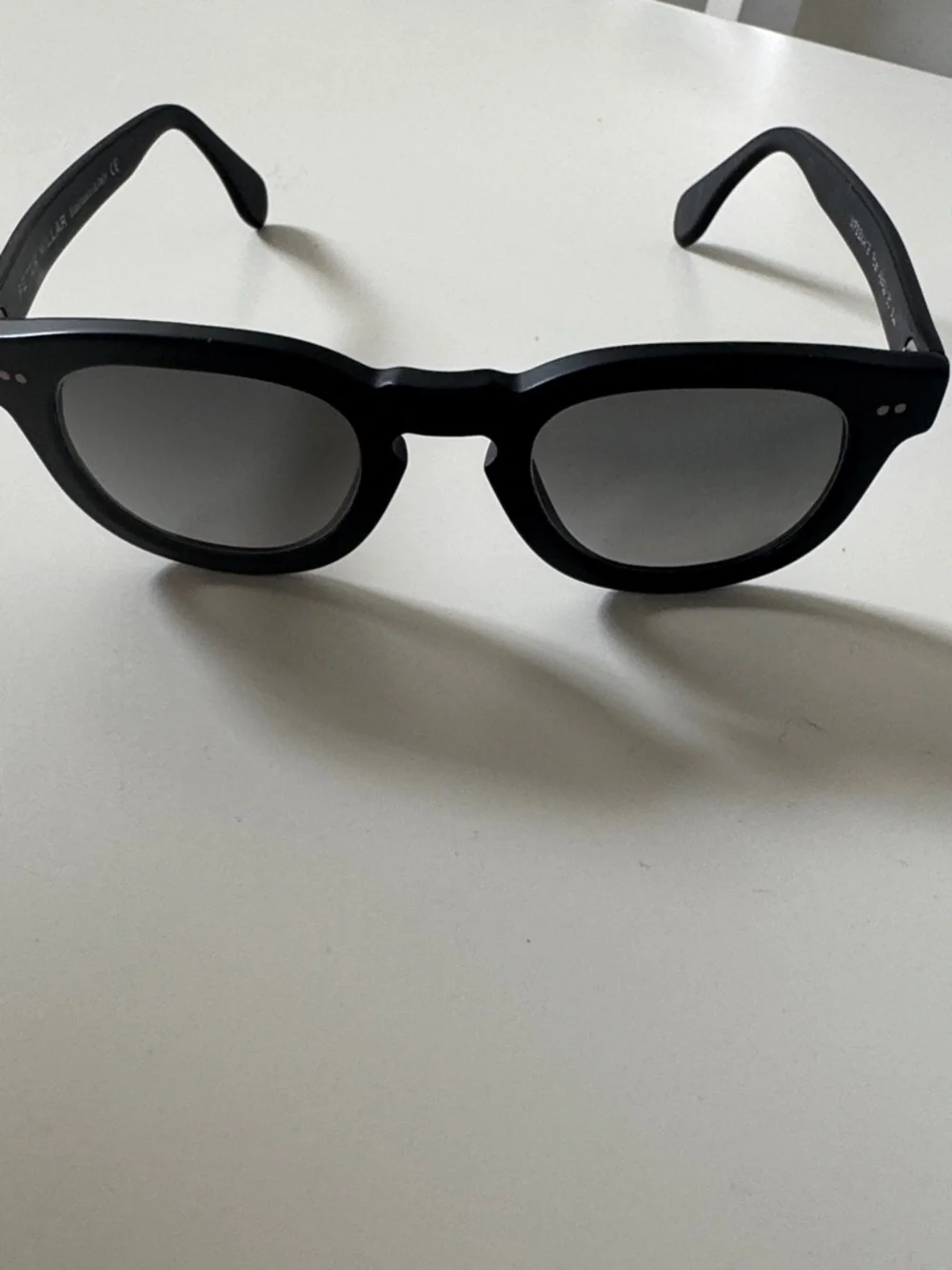 Peter Millar Black Polarize Sunglasses with Gray Lenses
